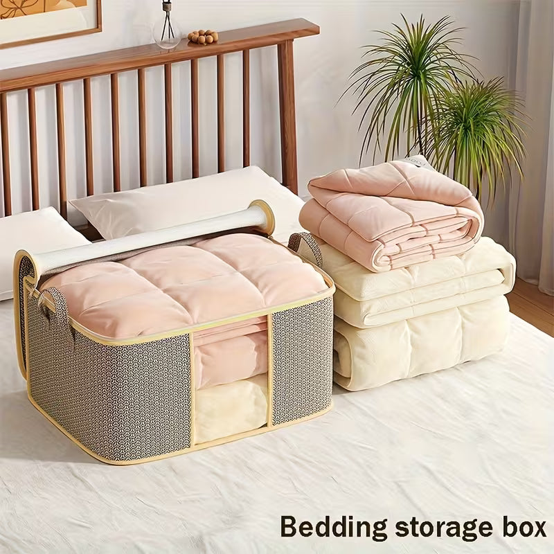 3pcs/Set Large Capacity Fabric Storage Baskets