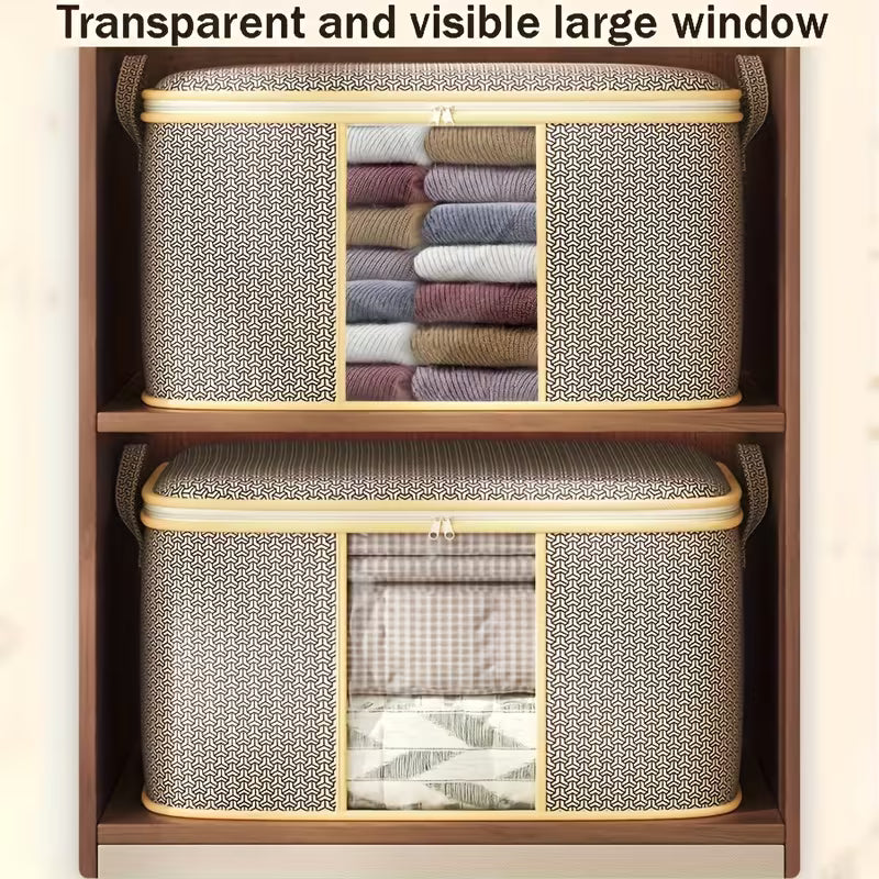 3pcs/Set Large Capacity Fabric Storage Baskets