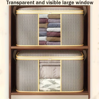 3pcs/Set Large Capacity Fabric Storage Baskets