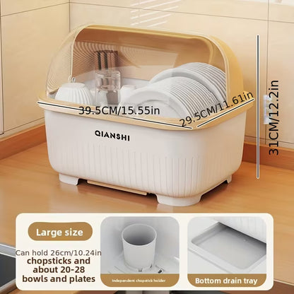 Dish Rack with Lid
