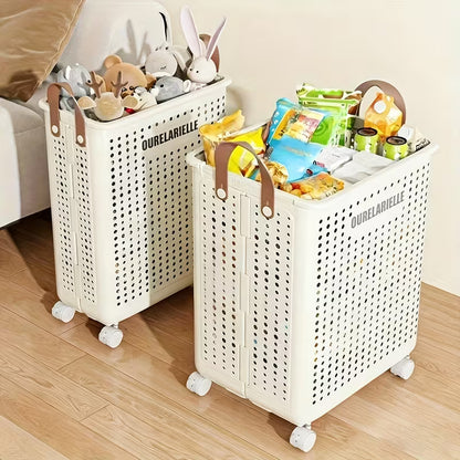 2pc-One Large Foldable Laundry Basket Without Cover