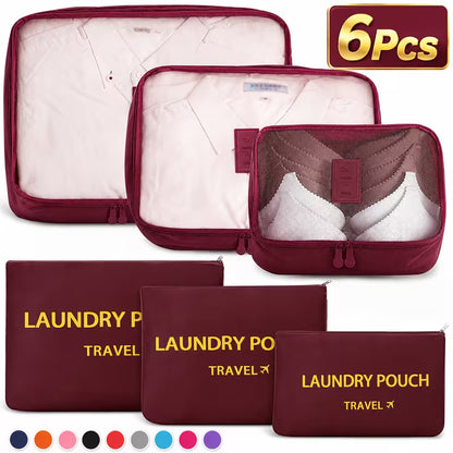 6pcs Travel Storage Set
