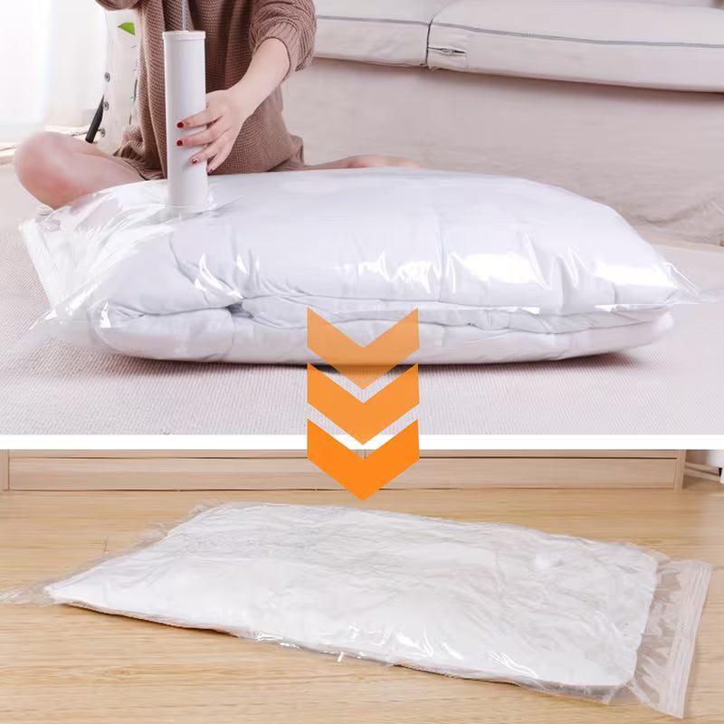 4pcs Thickened Vacuum Storage Bags, Space