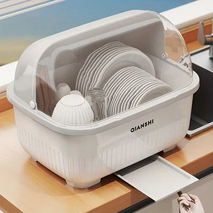 Dish Rack with Lid