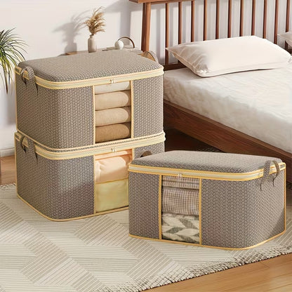 3pcs/Set Large Capacity Fabric Storage Baskets