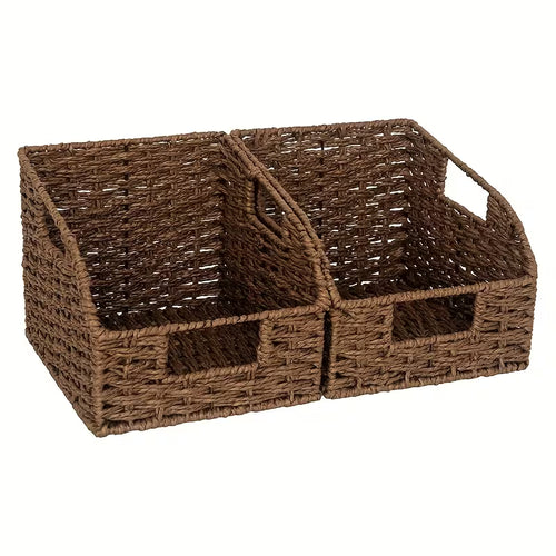 2pcs Baskets for Organizing Pantry