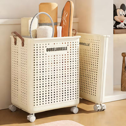 2pc-One Large Foldable Laundry Basket Without Cover