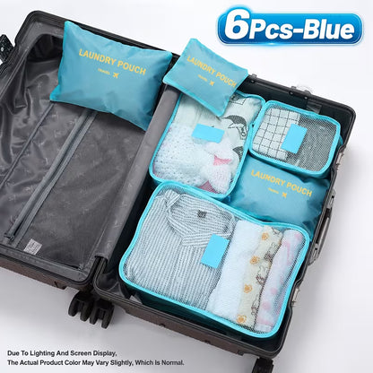 6pcs Travel Storage Set