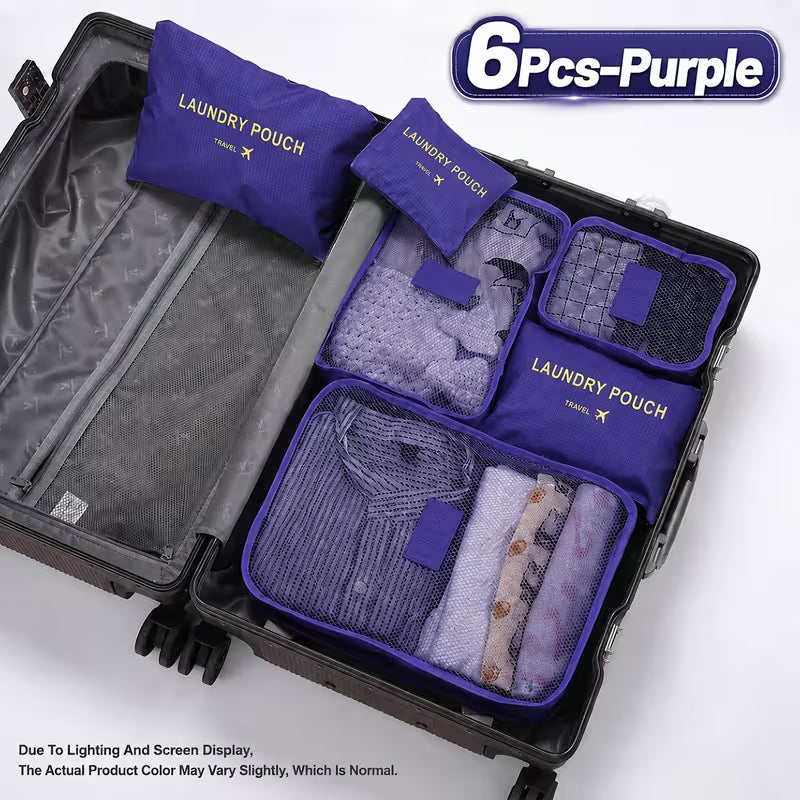 6pcs Travel Storage Set