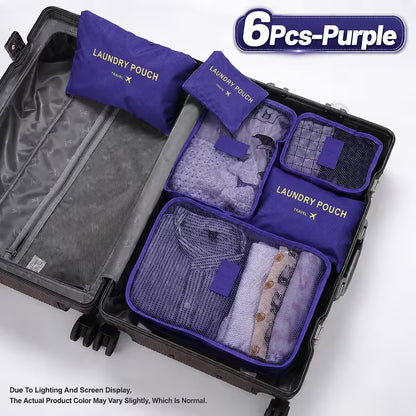 6pcs Travel Storage Set