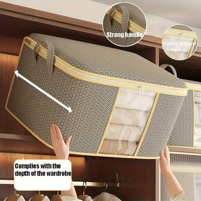 3pcs/Set Large Capacity Fabric Storage Baskets
