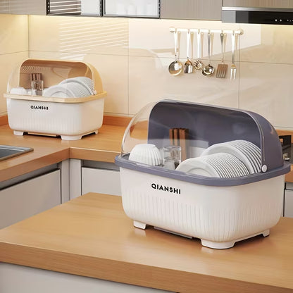 Dish Rack with Lid