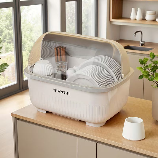 Dish Rack with Lid