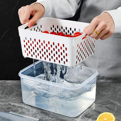 6pcs/Set Large Capacity Fruit Storage Containers
