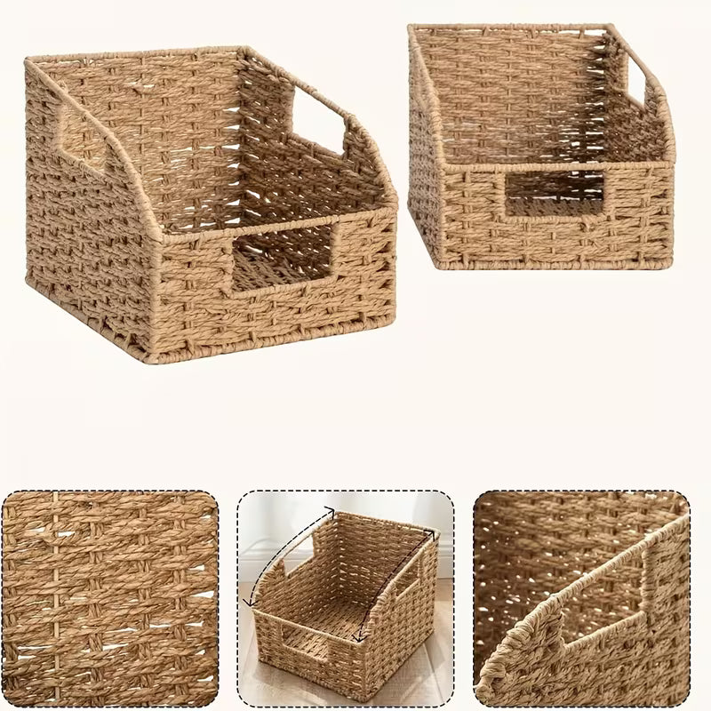 2pcs Baskets for Organizing Pantry